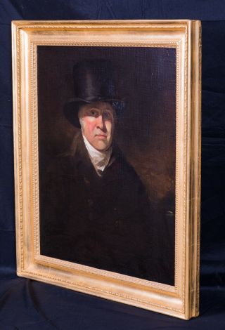Large 19th Century Portrait Of Gentleman Nathaniel Plimer by Andrew GEDDES 4