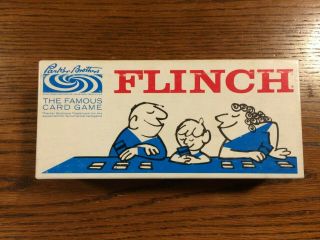 Vintage 1963 Flinch Card Game By Parker Brothers - 100 Complete -