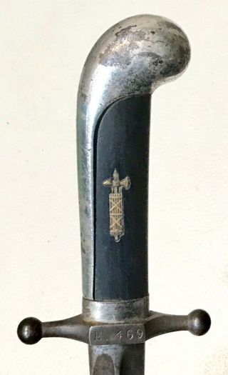 Vintage Antique WW2 Italian Fascist “Blackshirts” MVSN Dagger Knife Model 1925 5