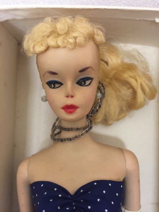 Vintage 1 Blond Ponytail Barbie