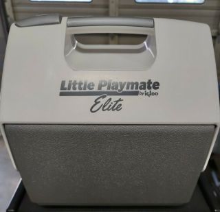 Vintage Little Playmate Elite By Igloo Silver/titanium Made In Usa Nos Find