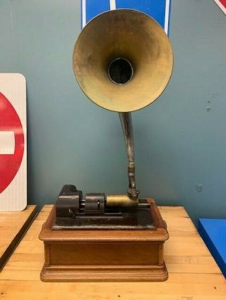 Antique Edison Opera Phonograph Type Sm Model A Serial Number 140