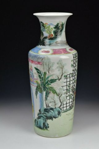Fine Quality Chinese Famille Rose Porcelain Vase Republic Period 3