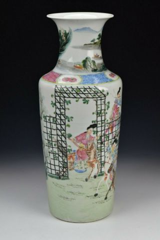 Fine Quality Chinese Famille Rose Porcelain Vase Republic Period 4