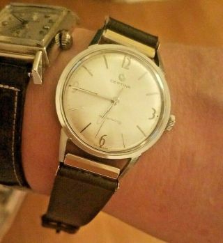 Vintage Certina Waterking Caliber 28 - 16 Mens Wrist Watch