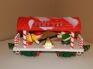 VTG 1989 Music Christmas Express Bright train pump Car Christmas 183 3