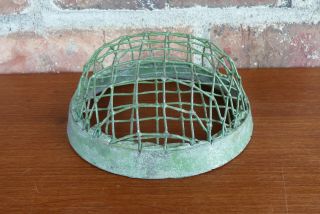 Vintage Round Dome Cage Wire Flower Frog Flower Holder Craft Floral Arrangement