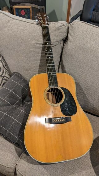 1974 Vintage Martin D - 28 Acoustic Guitar