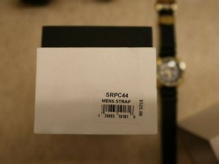 Seiko Men ' s SRPC44 Prospex Automatic Black Gold Day Date Silicone Band Watch 5