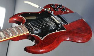 1969 Gibson SG Standard Heritage Cherry Red 1960s Vintage,  OHSC 4