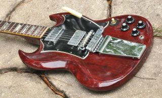 1969 Gibson SG Standard Heritage Cherry Red 1960s Vintage,  OHSC 5