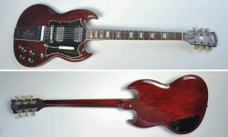 1969 Gibson SG Standard Heritage Cherry Red 1960s Vintage,  OHSC 6