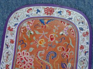 Straits Chinese Peranakan Nonya antique Silk embroidered panels 6