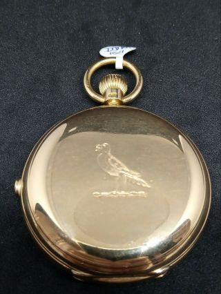 Benson Minute Repeater Pocket Watch Solid Gold 18ct