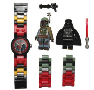 Lego® Star Wars Darth Vader & Boba Fett Uhr,  Armbanduhr Lego Watch 8020813