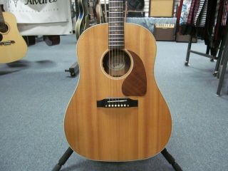 Gibson J - 45 Sustainable Acoustic - Electric Guitar Antique Natural W/ Hard Case