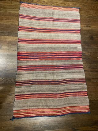 Early And Great Antique Navajo Childs Blanket