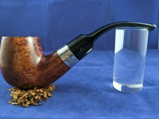Peterson Xl 90 Sterling Silver.  Estate Pipe.  Briar Made In Ireland.
