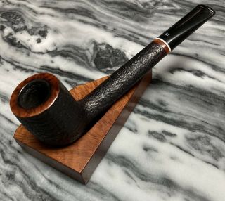 Vintage Estate Stanwell Relief Rustic Canadian Pipe 56 - Details