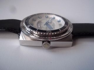 Zodiac Sea Dragon watch.  Quartz.  Dual time,  world time.  49mm.  Pre - Owned. 5