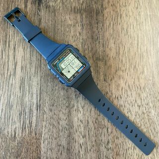 Vintage 1988 Casio AE - 22W Twin Graph II Watch,  Made in Japan,  Module 808 2