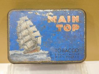 Main Top Tobacco Tin,  British Australian Tobacco Co,  Sydney