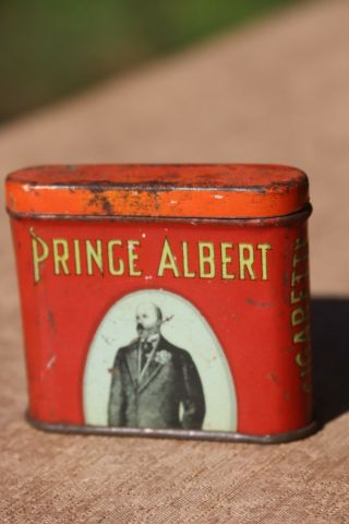 Rare 1907 Sample Size Prince Albert Tobacco Tin R.  J.  Reynolds Corp.