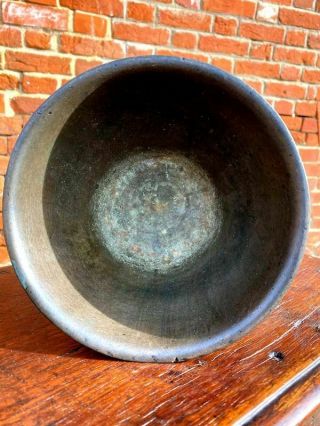 Late 16th Century English Antique Leaded Bronze Mortar by Robert Orrell of Wigan 6
