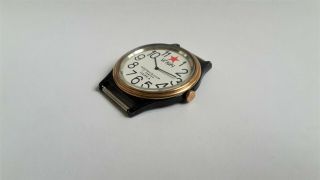 Russian mechanical watch 12 red star.  Brand Chaika. 3