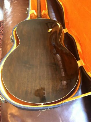 1959 Gibson TG - 50 Tenor Guitar Sunburst Jazz Archtop Excelsior Case Key Vintage 6
