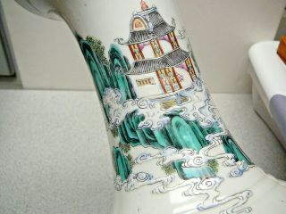 Most Large Chinese Porcelain Famille Rose Vase 19th C