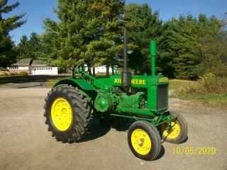 1934 John Deere Gp Big Bore Antique Tractor Farmall Allis Oliver A B