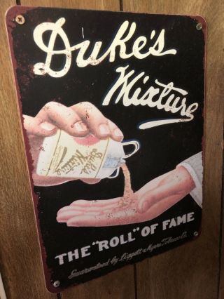 Vintage Duke’s Mixture Tobacco Tin Sign