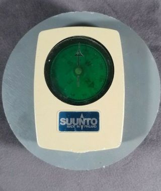 Suunto Made In Finland 360r Compass Vintage Mounted - Mrstuff Jm - D3