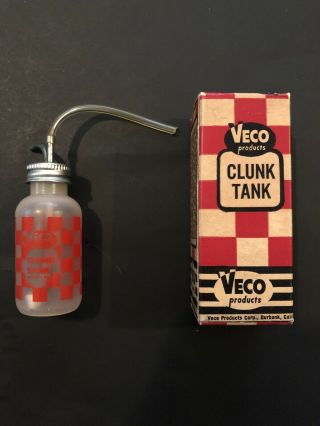 Vintage Veco Clunk Tank Fuel Tank Made In U.  S.  A.  - Rc Model Airplanes Exc.  Cond