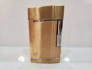 Vintage Colibri Japan Gold Tone Lighter,  Flint & Soft Flame 1659.  36