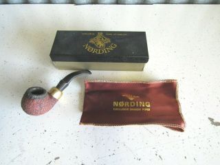 Nording Danish Estate Tobacco Pipe And Cloth Cover