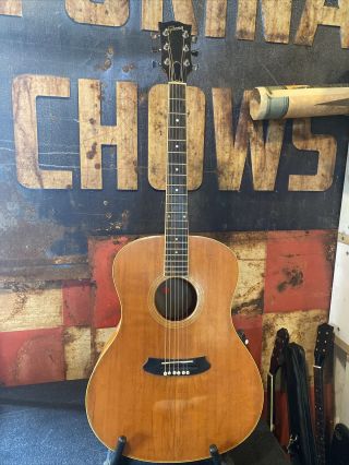 Vintage 1970’s Gibson Prototype Acoustic Guitar.