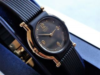 Vintage Rare 1980s Seiko Multi Color Case Old Stock Ladies Quartz Wristwatch