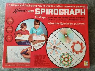 Vintage 1967 Kenner Spirograph No 401 Drawing Set Toy