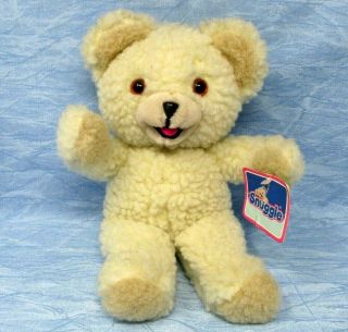 Vintage Snuggle Fabric Softener Plush Bear 11 Inch 1986 Russ