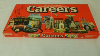 Vintage Parker Brothers Careers Board Game Complete Fame Fortune Happiness 1979