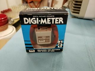 Rare Vintage 1980s Walking Meter Digi - Meter