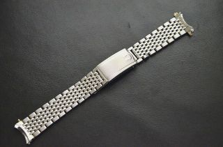 Rare Omega Beads Of Rice Bracelet 17mm End Links From 60´s