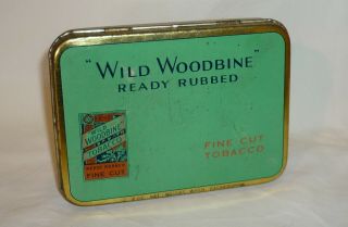 Wild Woodbine - Ready Rubbed - Fine Cut Tobacco Tin - 2oz