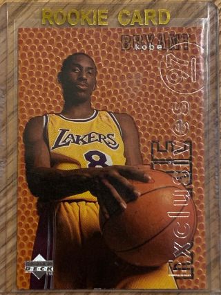 1996 - 97 Upper Deck Kobe Bryant Rookie Exclusives R10 Rc La Lakers Psa 10?