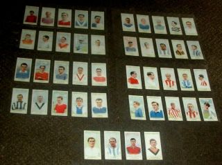 1926 Ogdens Captains Of Association Football Clubs & Colours Cigarette Cards Exc