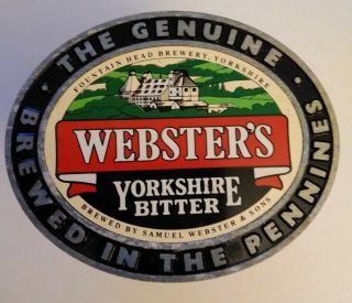 Vintage Pump Clip Badge Webster 