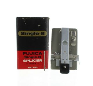 Vintage Fujica Single - 8 Roll Type Film Splicer - Box & Instructions Inc