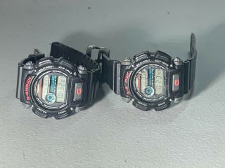 2x Mens Casio Dw 9052 G Shock Quartz Watches 3232 Module